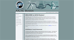 Desktop Screenshot of aiche-boston.org